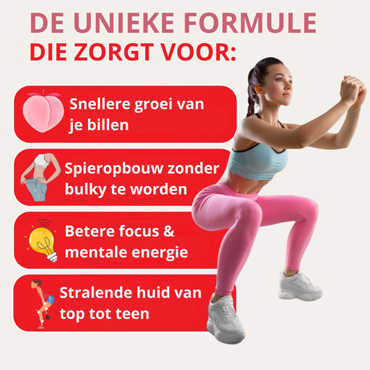 Peach Perfect - Creatine Gummies 150-Pack – Voor Glute Gains & Spierkracht